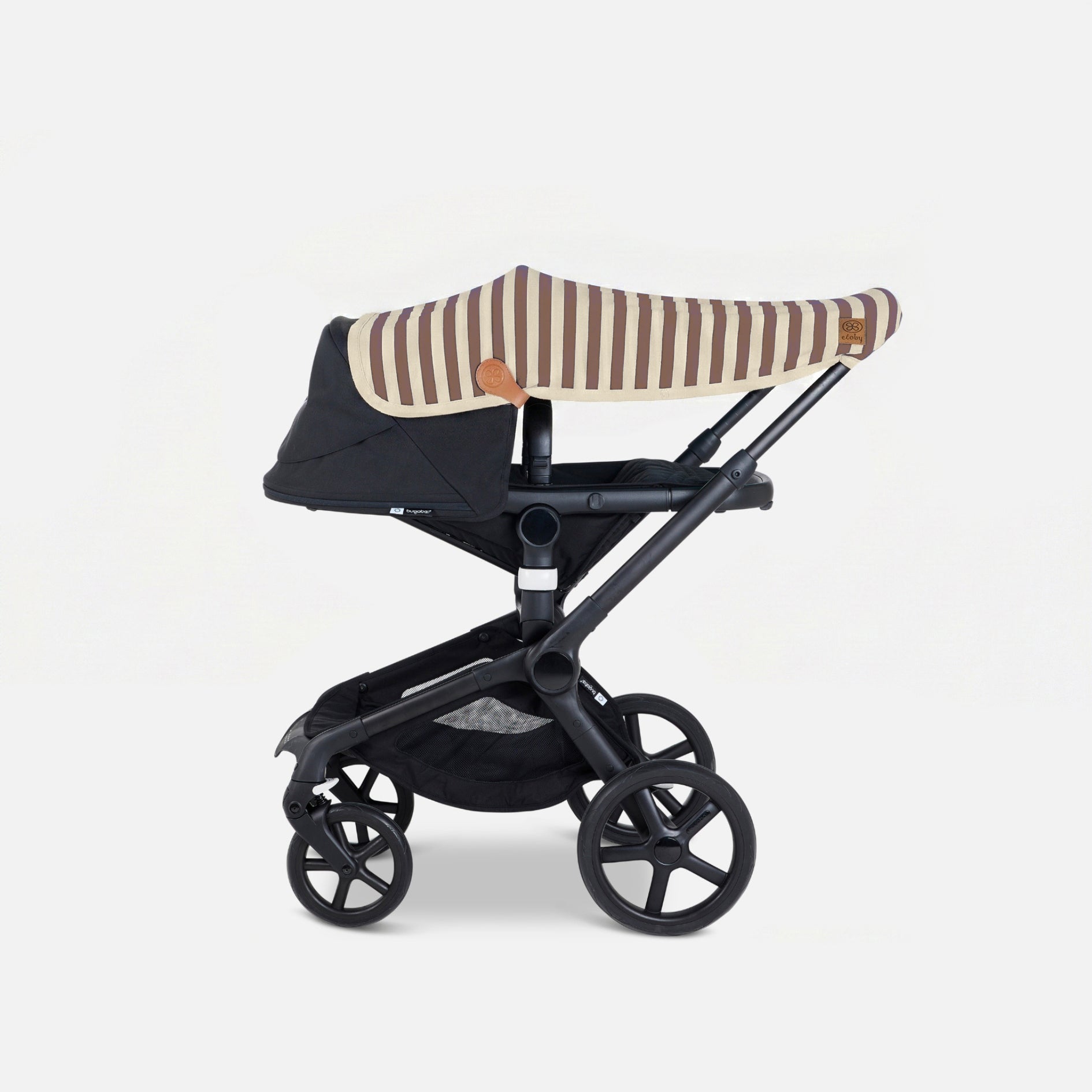 UV doek in Peanut/Sandy Stripe – UPF 50+