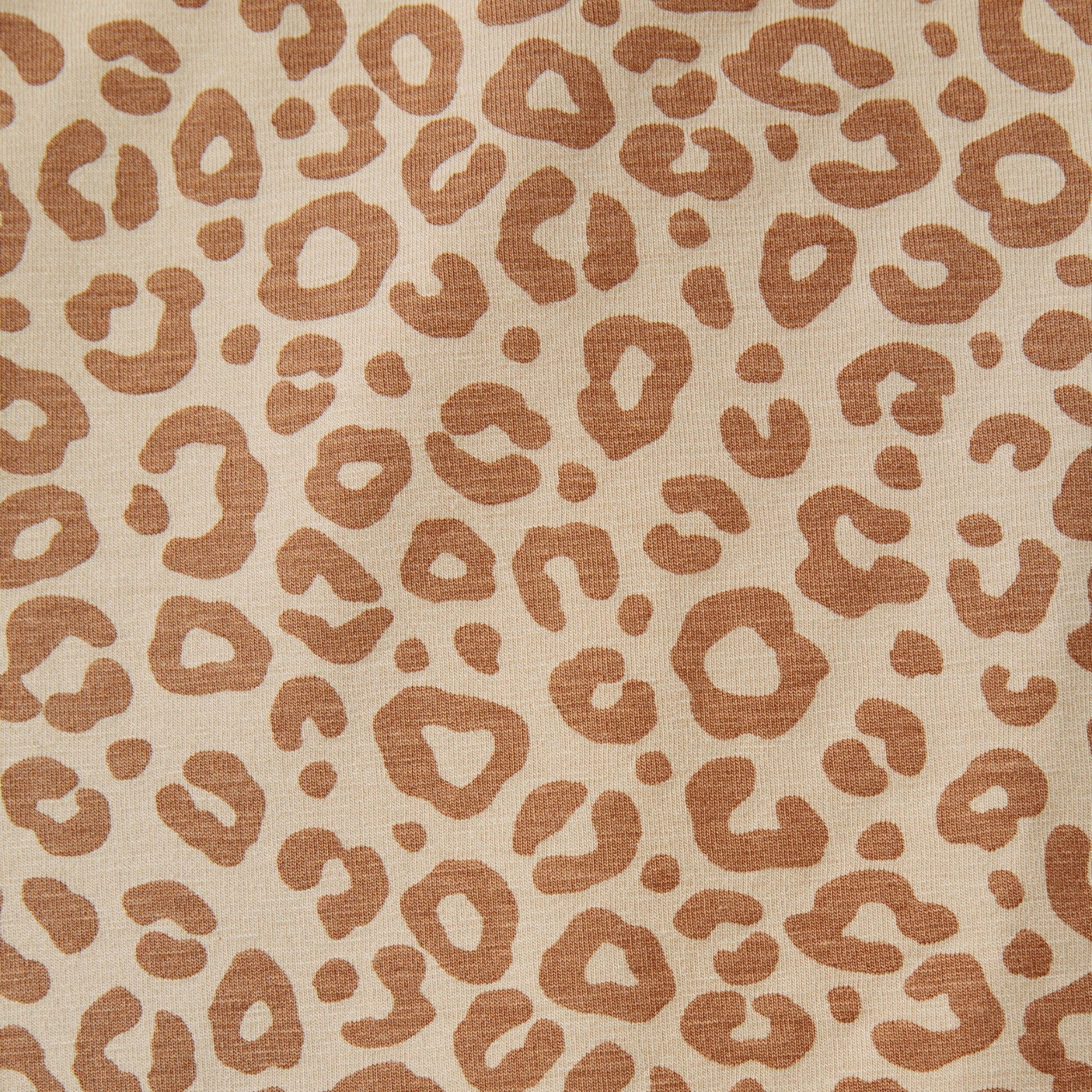 Cloby's Leopard Brown stof UPF50+