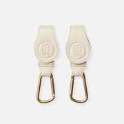 Beige haken kinderwagen - Cloby