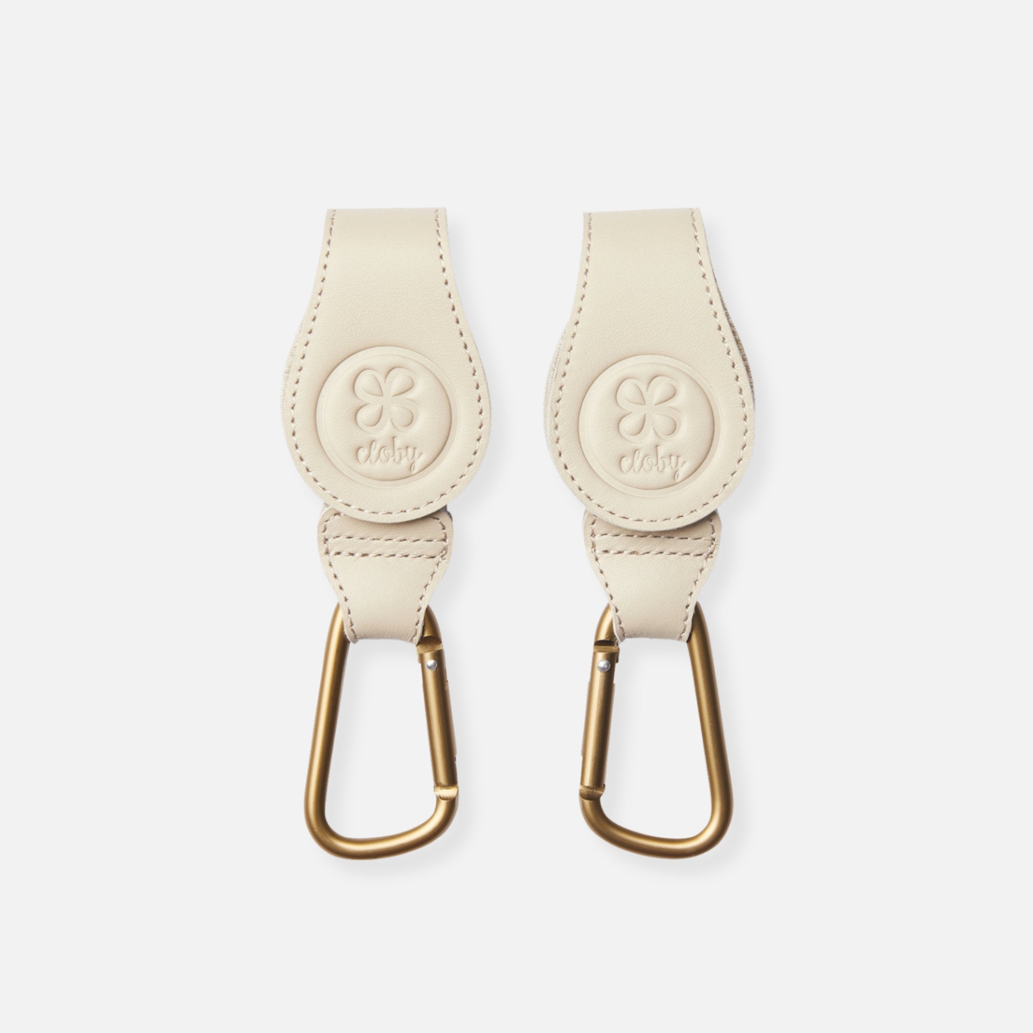 Beige haken kinderwagen - Cloby