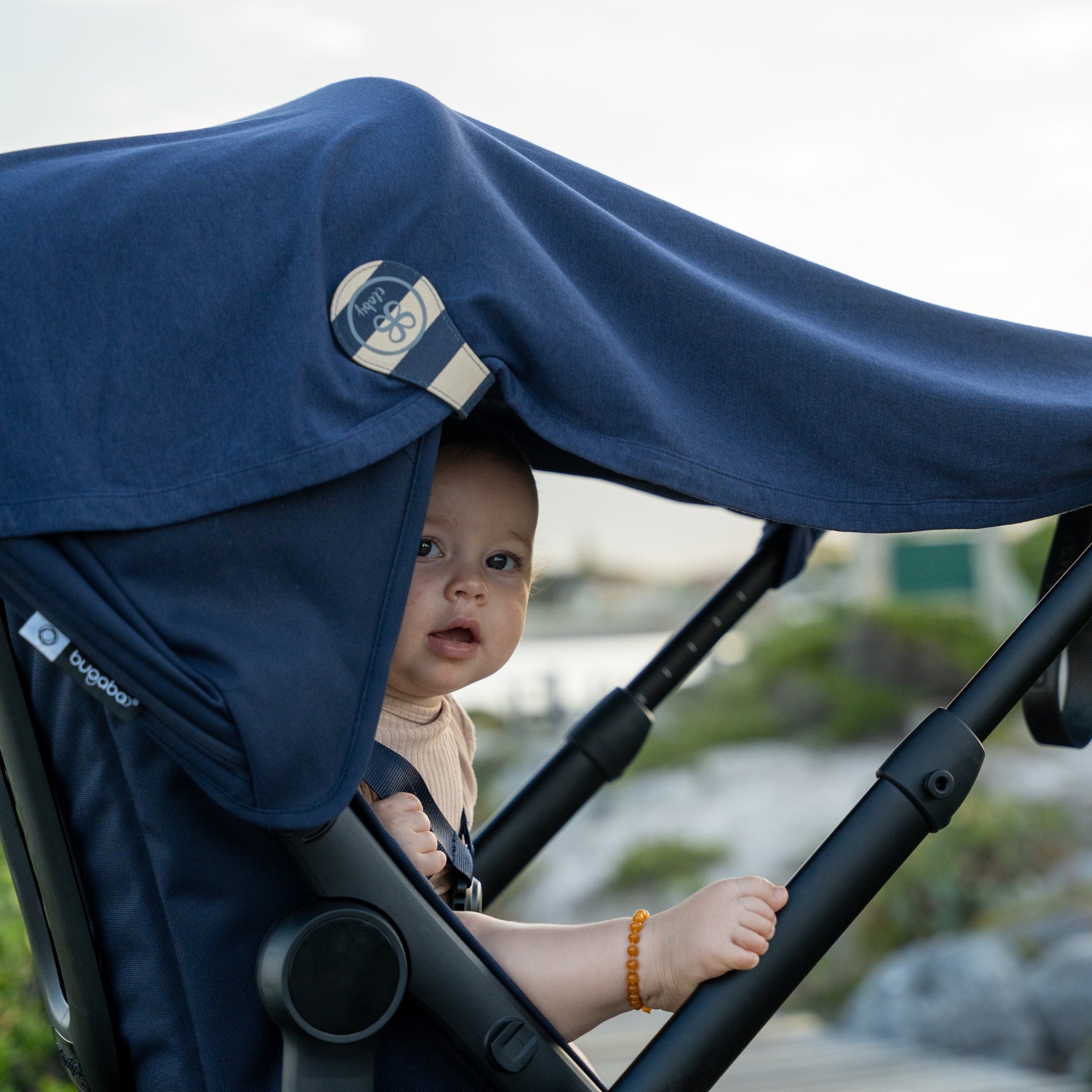 Couverture UV en Navy – UPF 50+