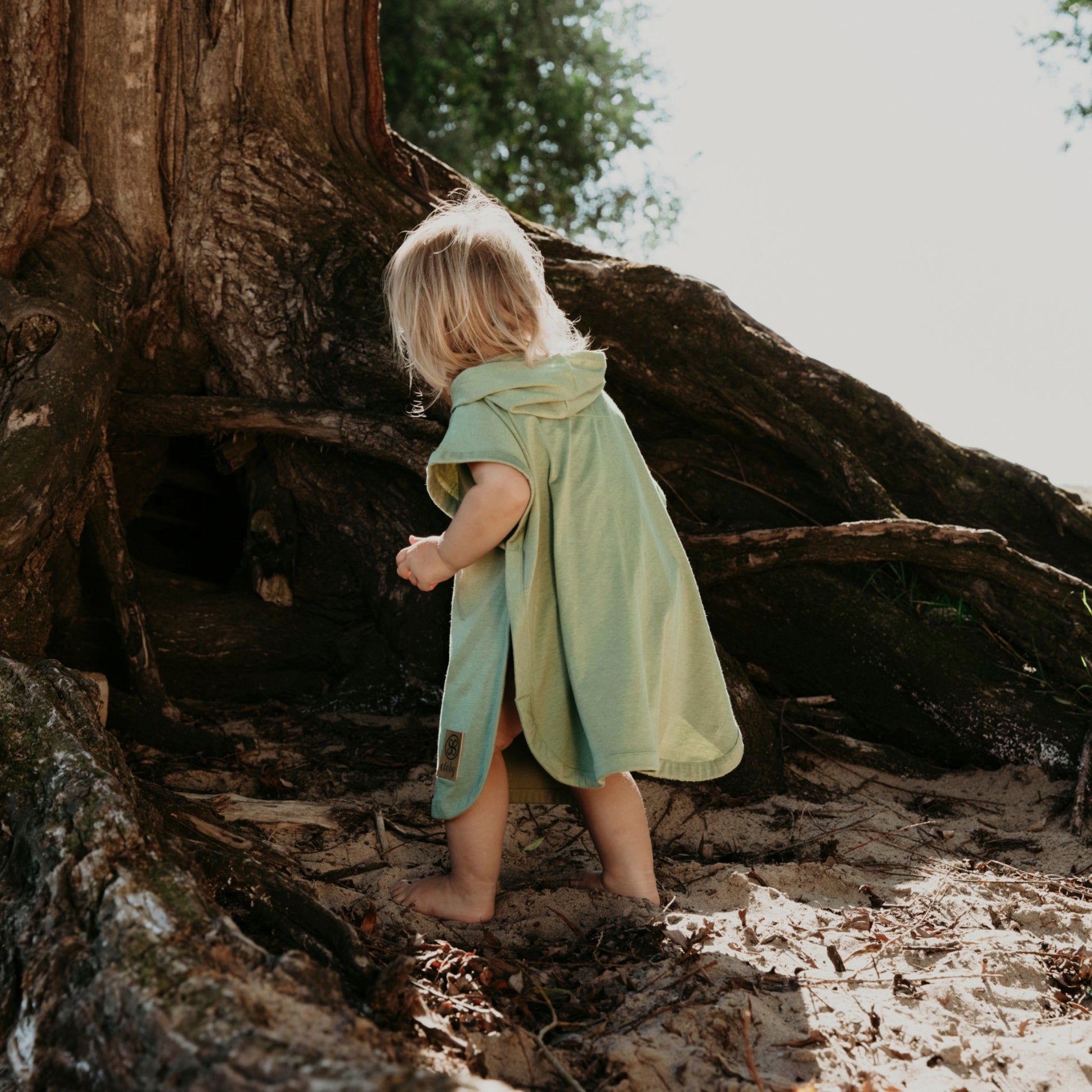 Olive Green UPF50+ Poncho