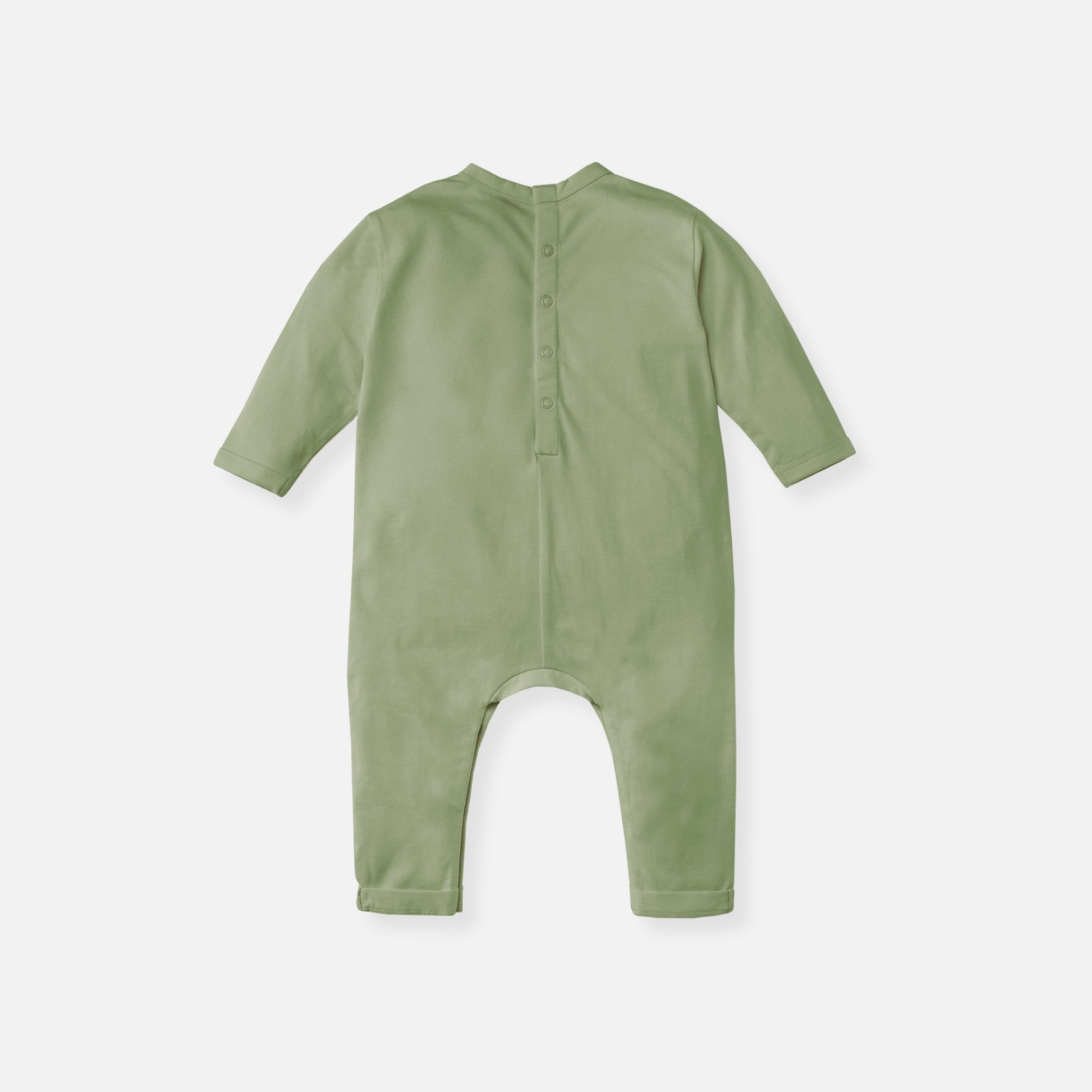 Onesie voor kinderen - Achterkant, Olive Green