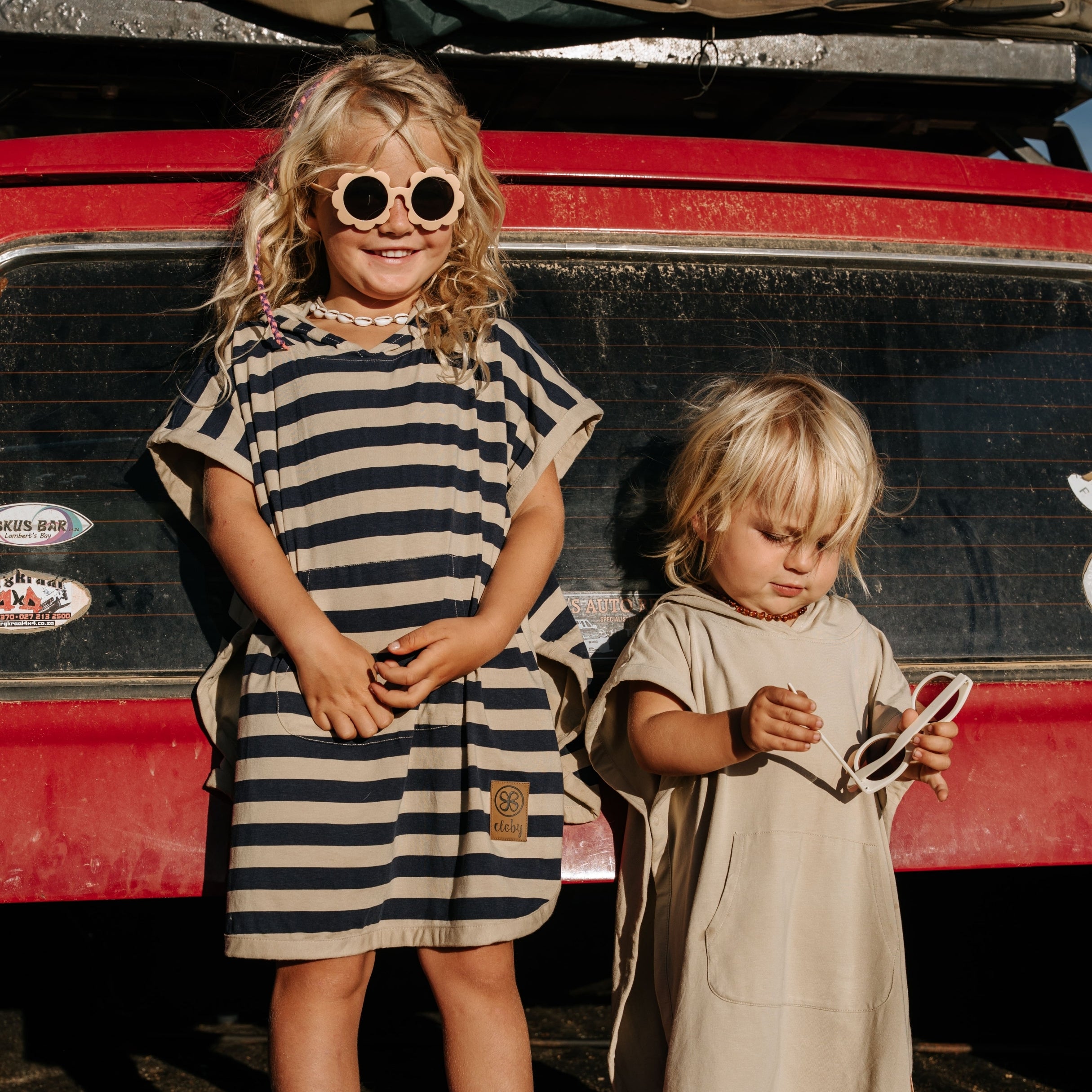UV-Poncho in Sandy Beach – UPF 50+
