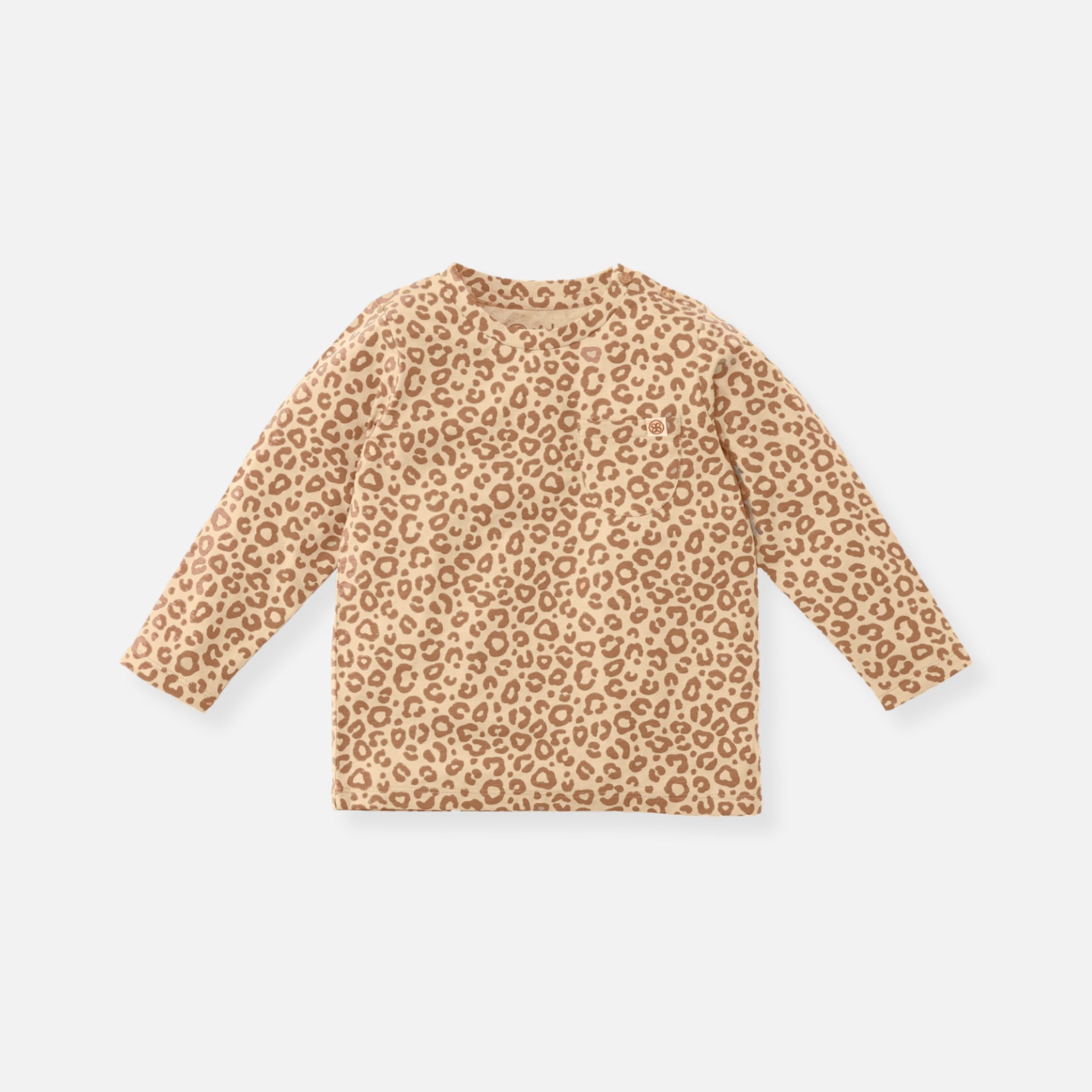 Leopard Brown shirt voor kinderen - Luipaard, Cloby