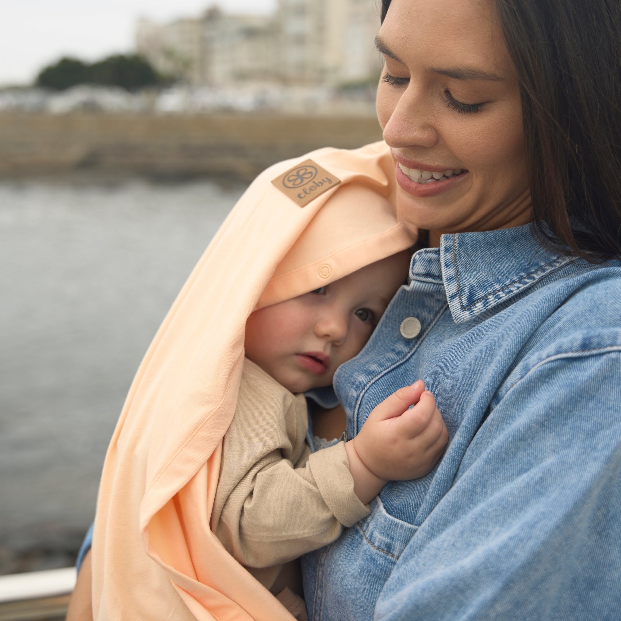 Peachy Summer Swaddle