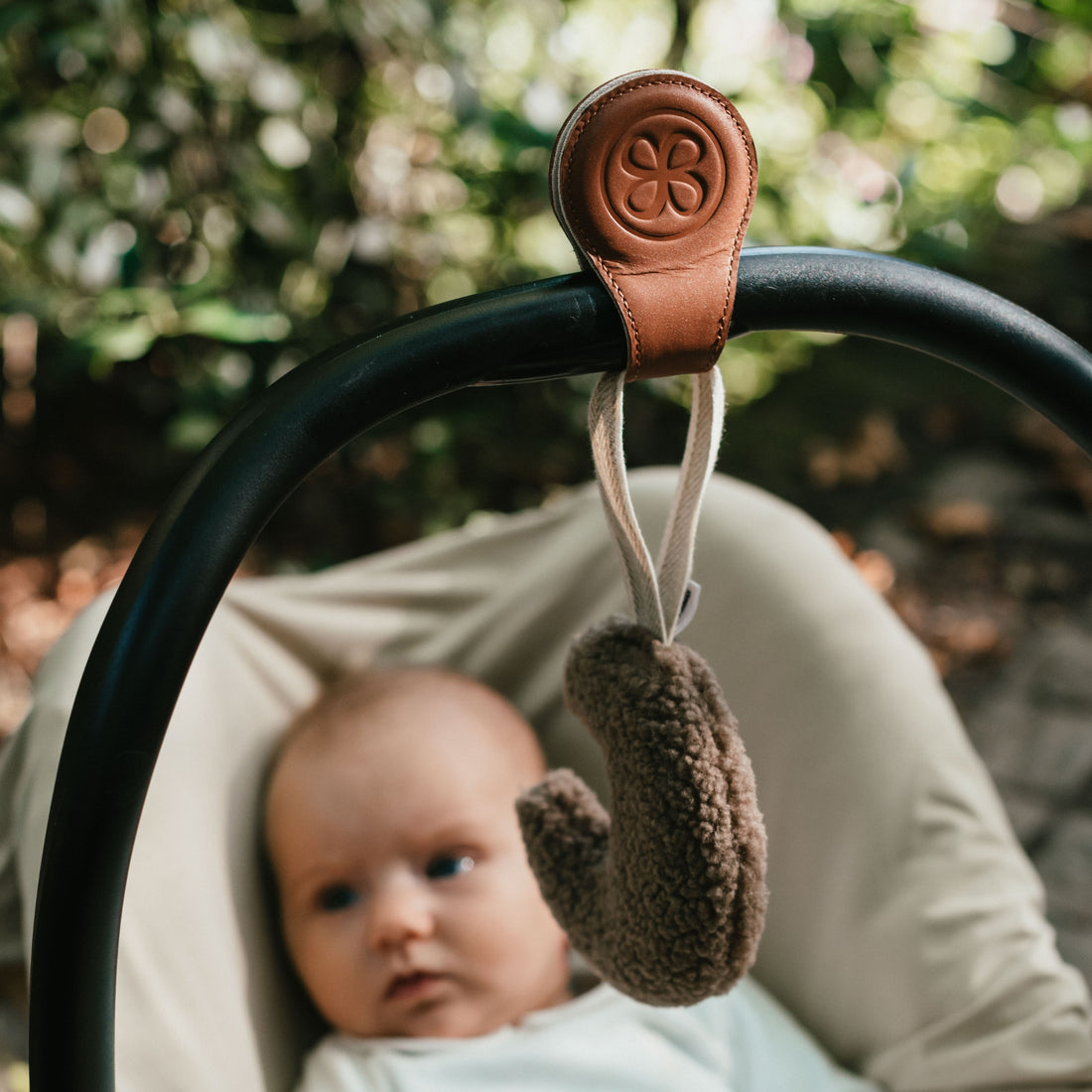 <strong>On your baby carrier or sling</strong>