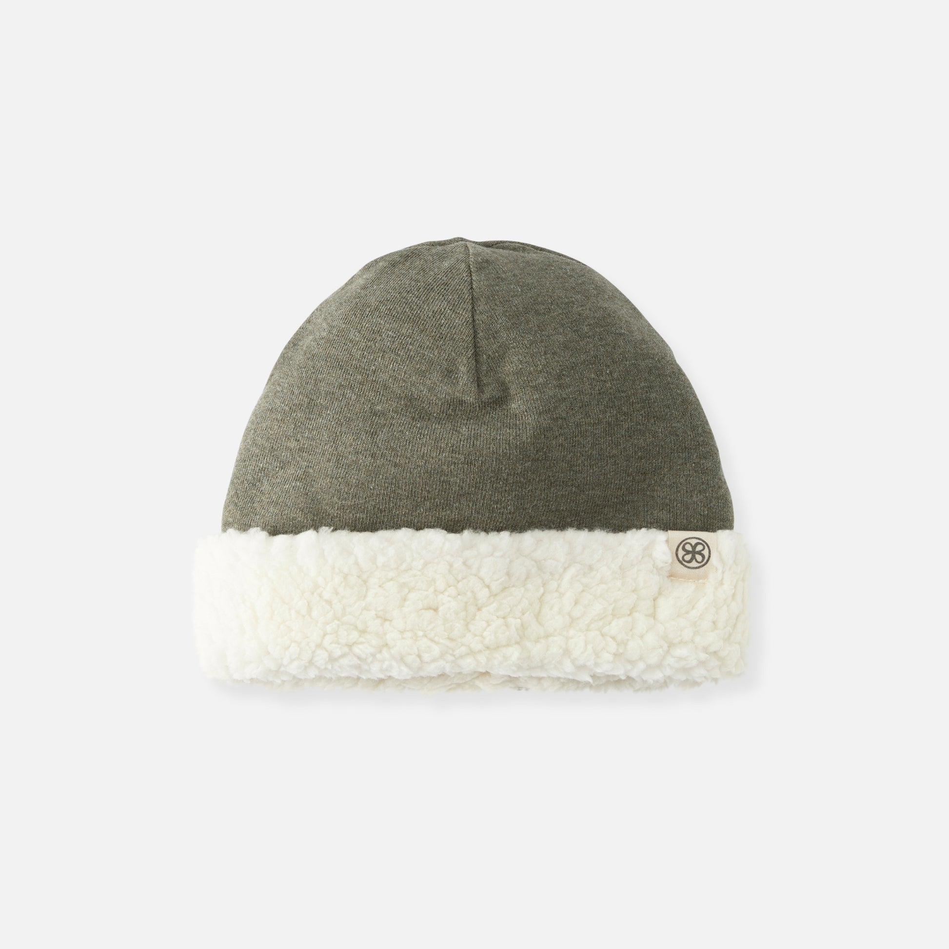 Omkeerbare Teddy Muts - Forest Green