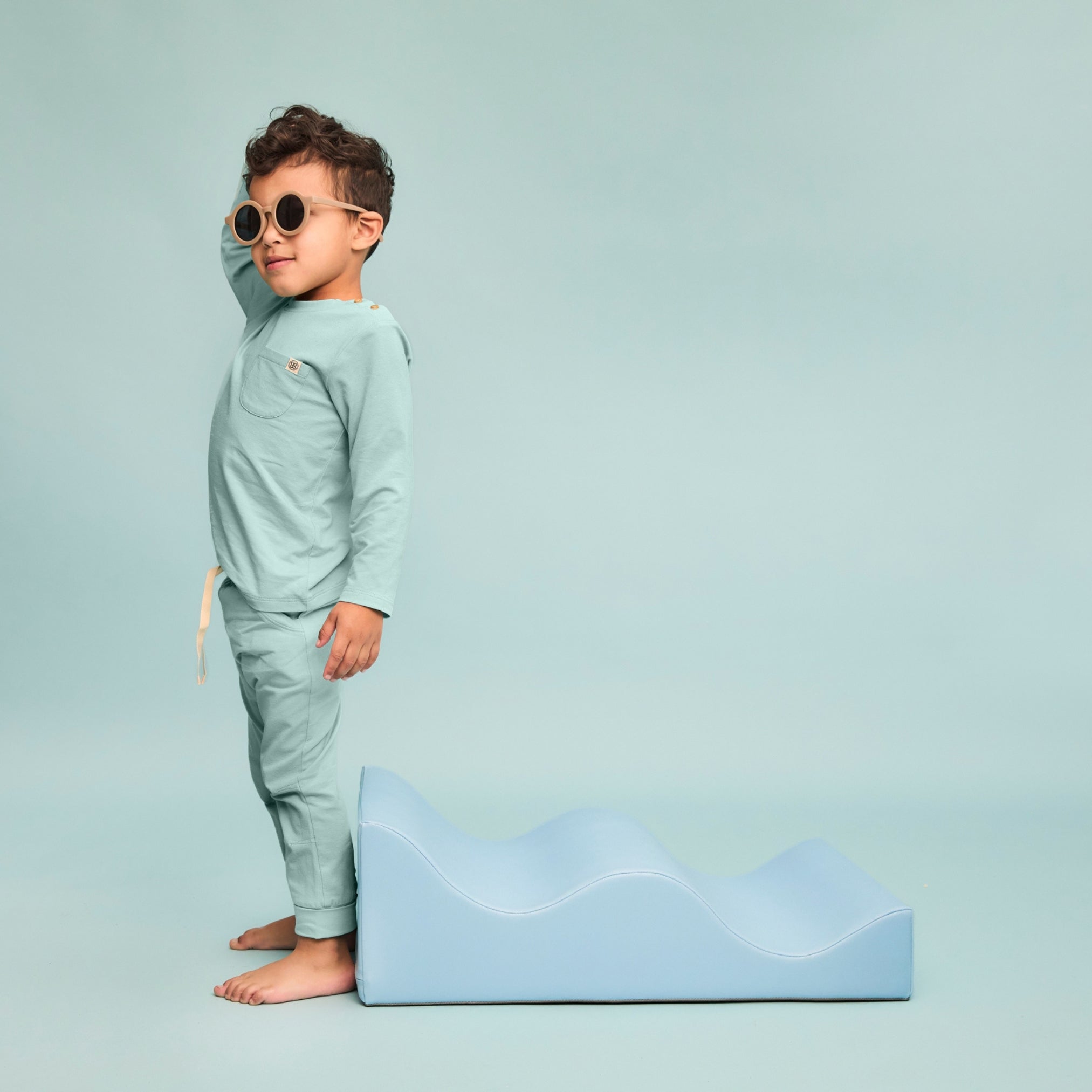 Jogginghose in Sea Blue – UPF 50+