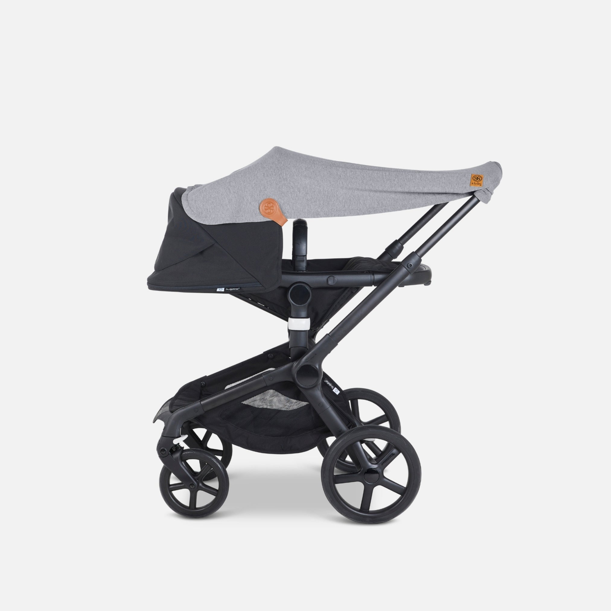 Grijze UV deken voor kinderwagen - Cloby