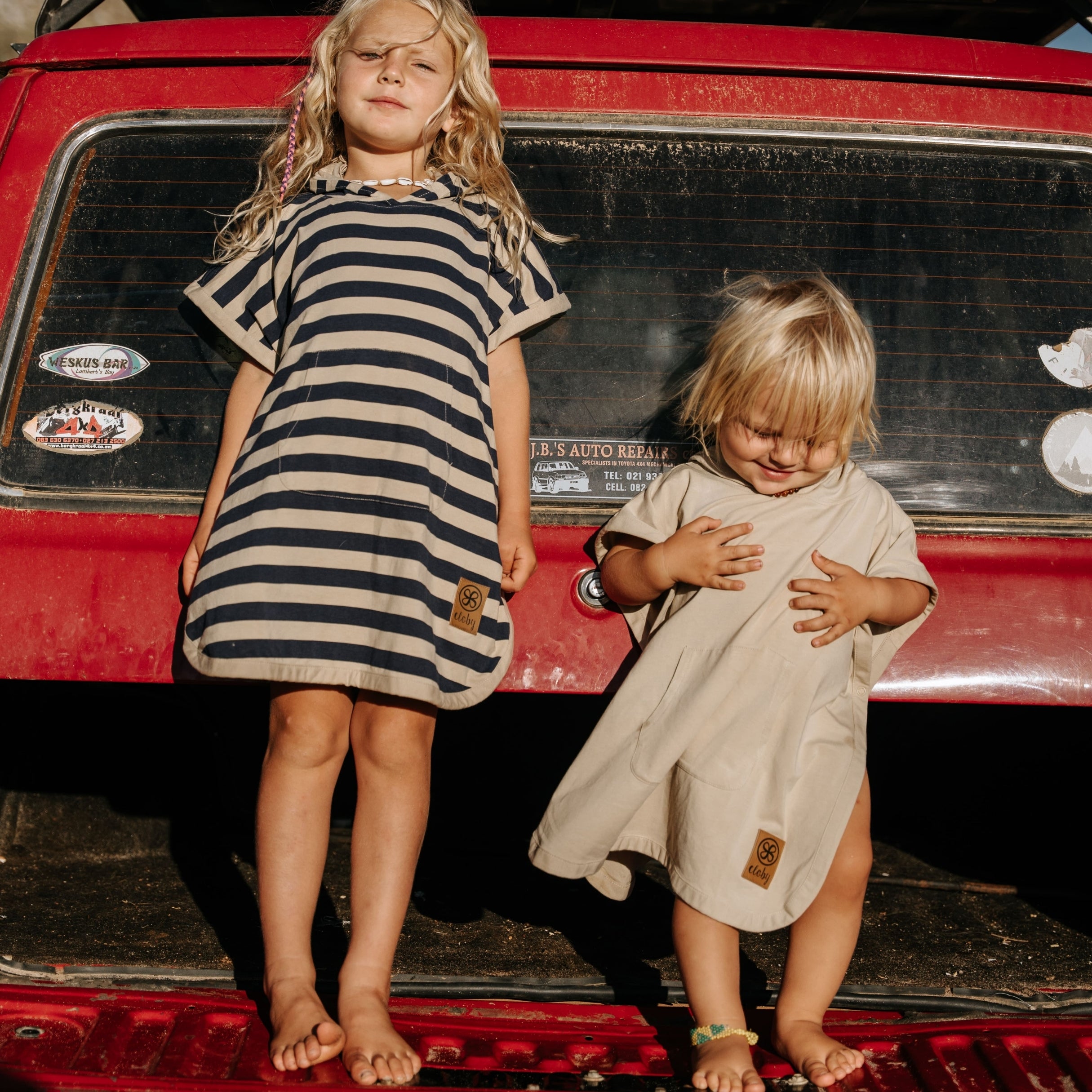 UV-Poncho in Sandy Beach – UPF 50+