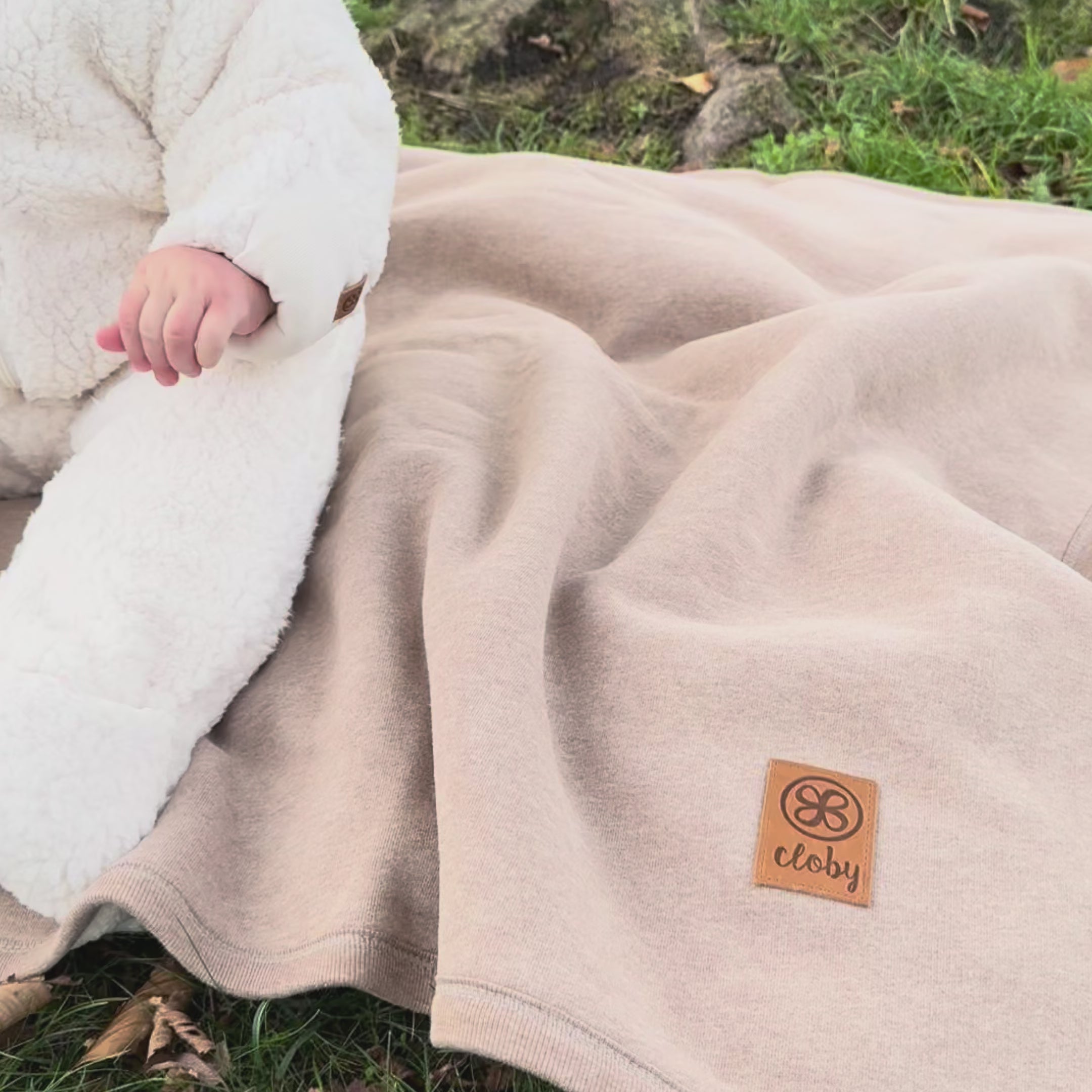 Video laden: Teddy-Decke in Brown