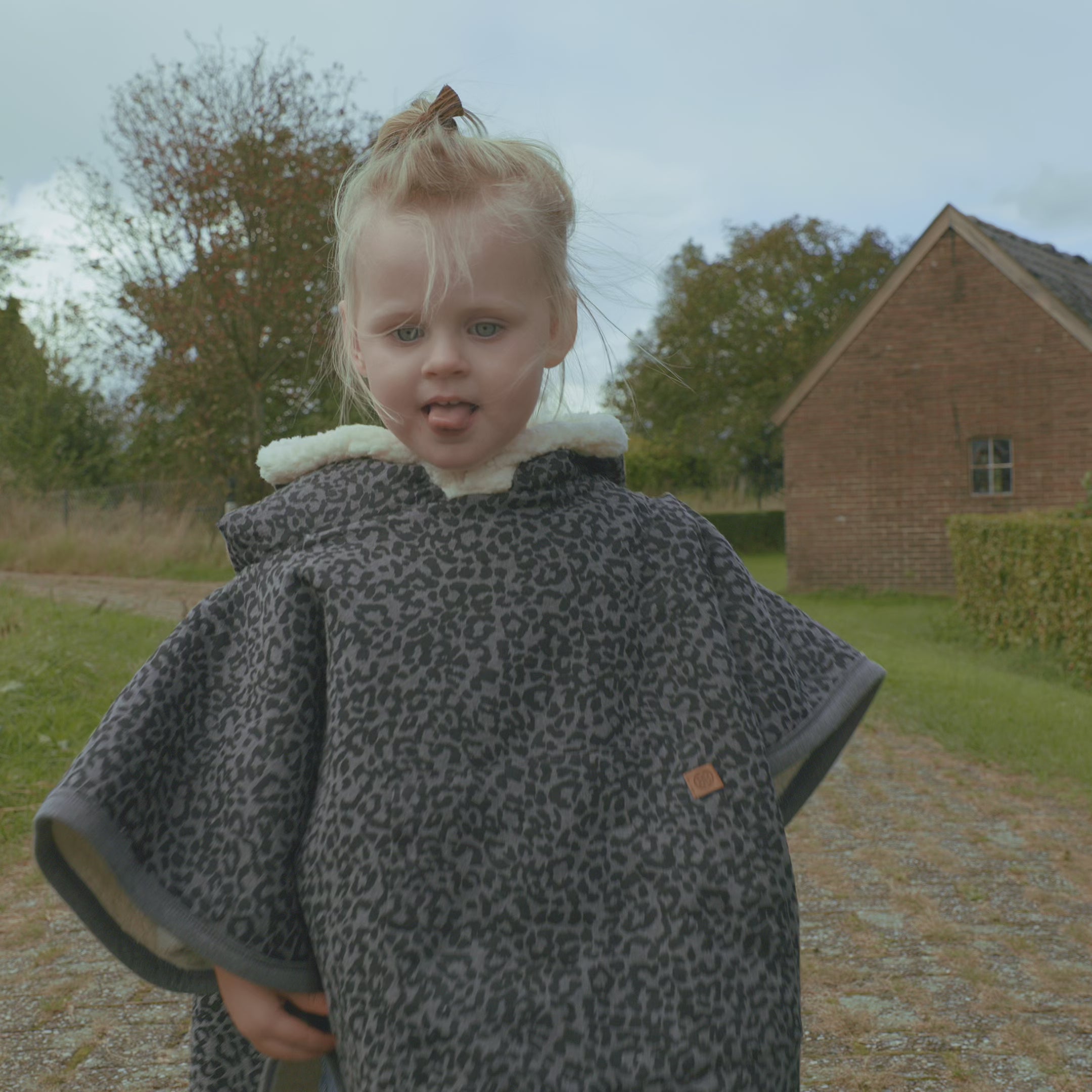 Video laden: Teddy-Poncho in Leopard